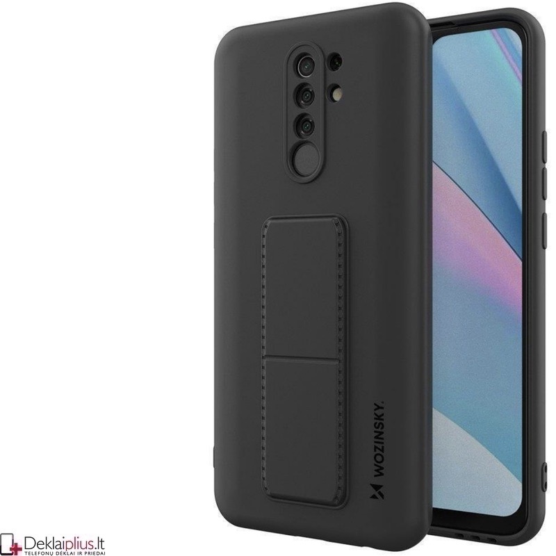 Wozinsky 4in1 švelnaus silikono dėklas - juodas (Xiaomi Redmi 9) Wozinsky 4in1 švelnaus silikono dėklas - juodas (Xiaomi Redmi 9)